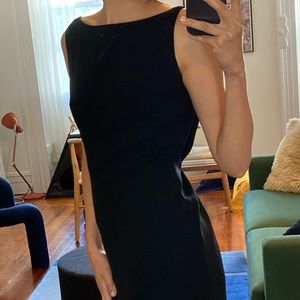 Vintage backless dress